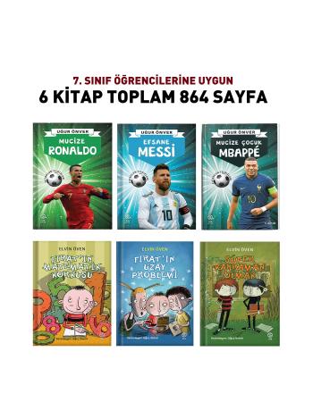 7. Sınıf Çok Okunan Kitap Seti 6 Kitap 864